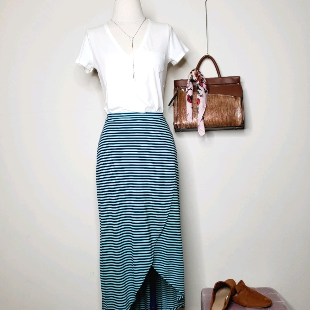 NWT Gap Tulip Hemline Hi-lo Wrap Skirt Size Sm…